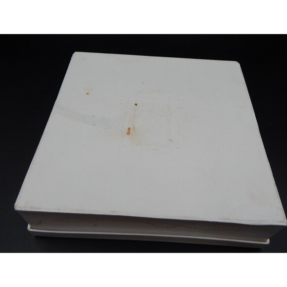 Debora Carlucci Square Candy Dish Bowl Glass Crystal Gem Cushioned Made in Italy - Picture 12 of 13